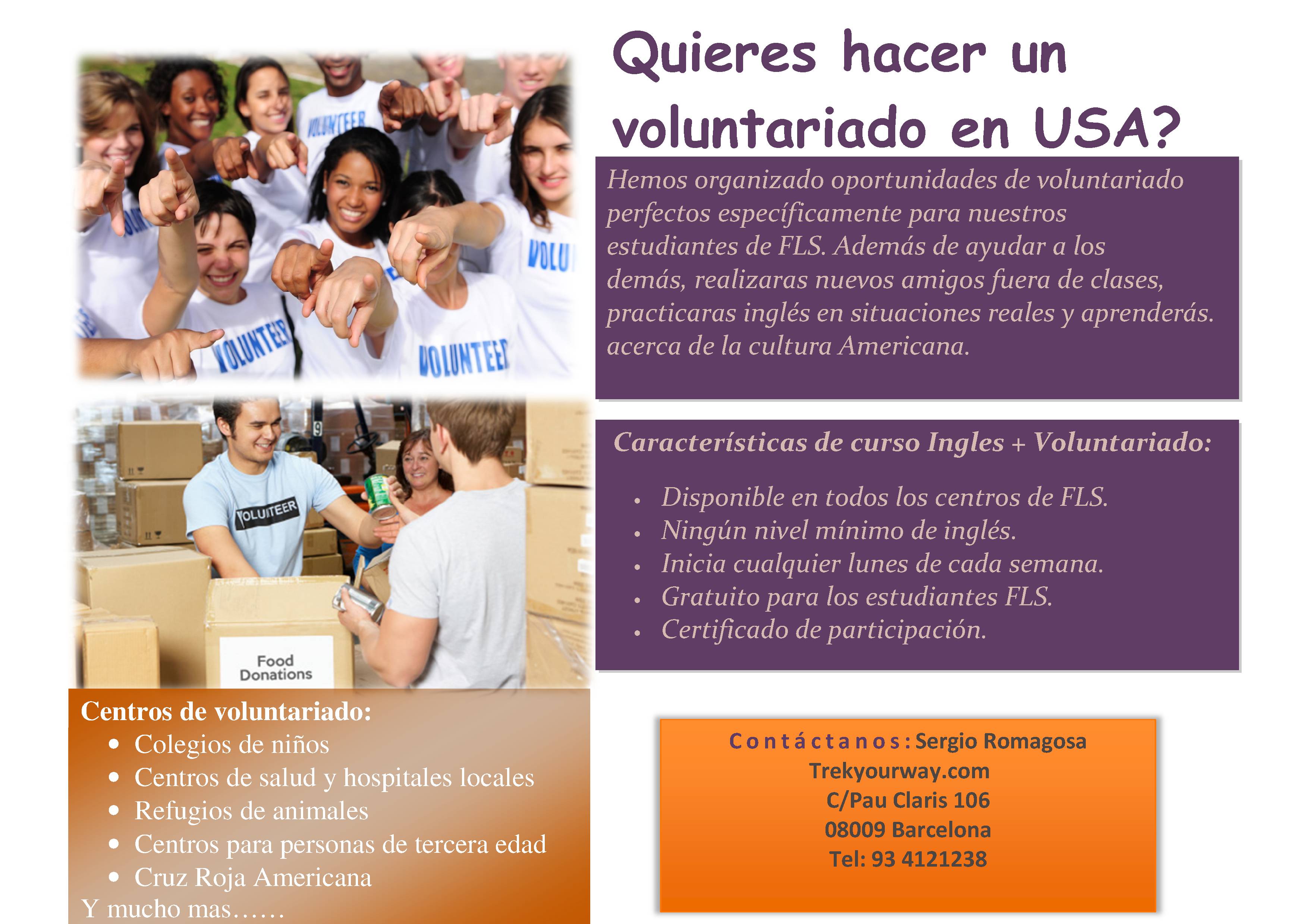 Voluntariado en USA